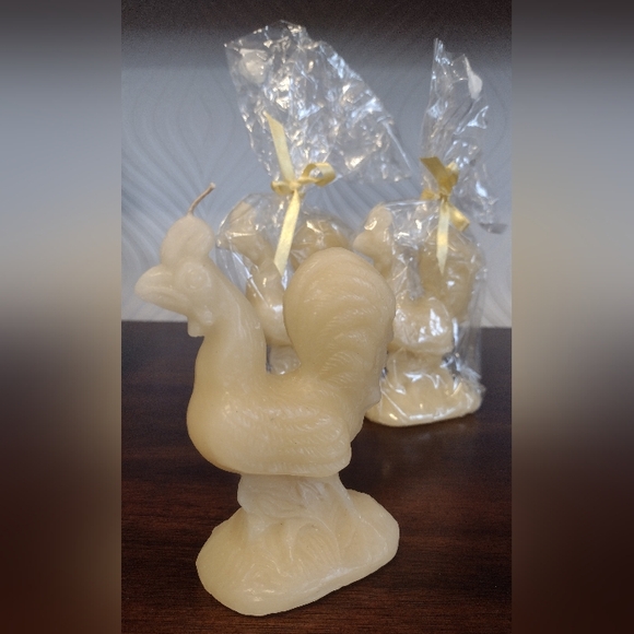Vintage Artisanal Rooster Candles - Picture 5 of 5